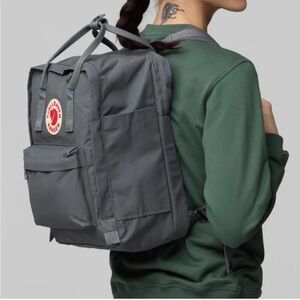 Fjallraven backpack in forest green
